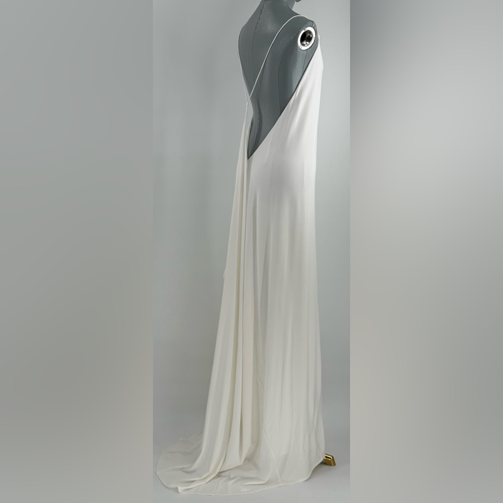 Rat & Boa Ivory Backless Maxi Slip Dress — image 5 of 8